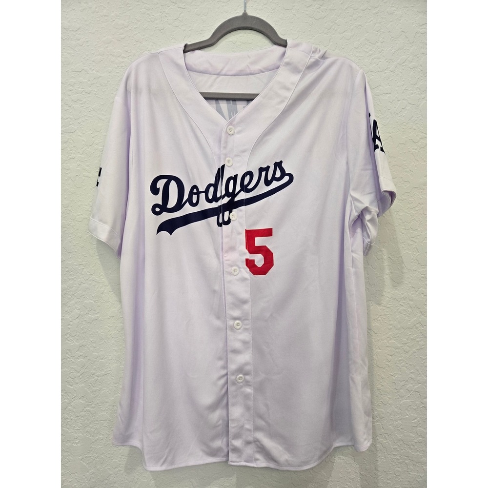 Los Angeles Dodgers Freddie Freeman #5 Baseball Jersey - Adult Large